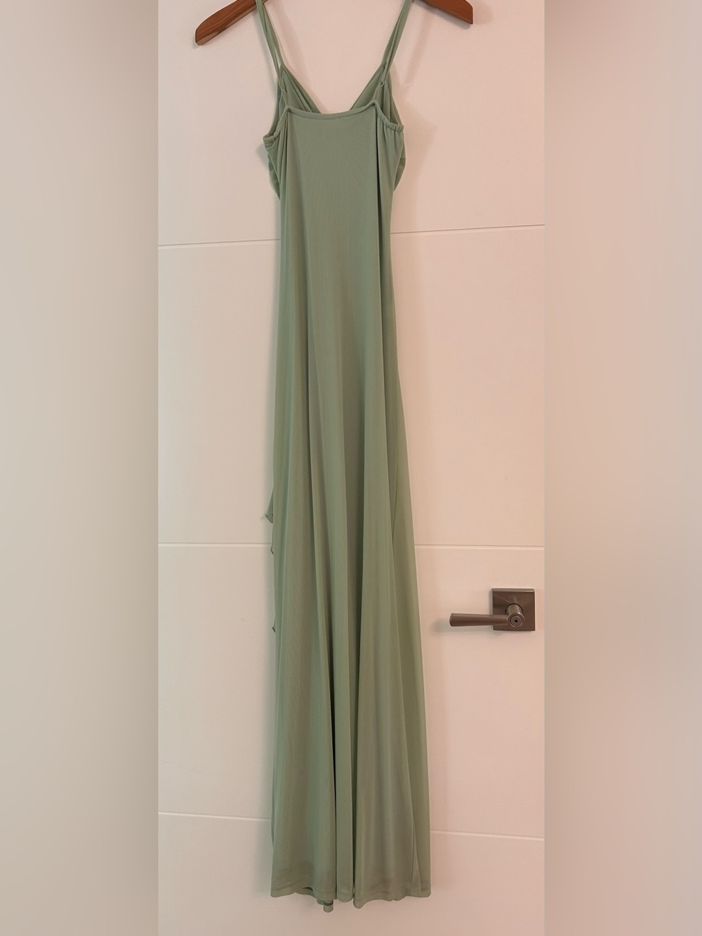 Peppermayo Sage Green Spaghetti-Strap Maxi Dress - Picture 2 of 3